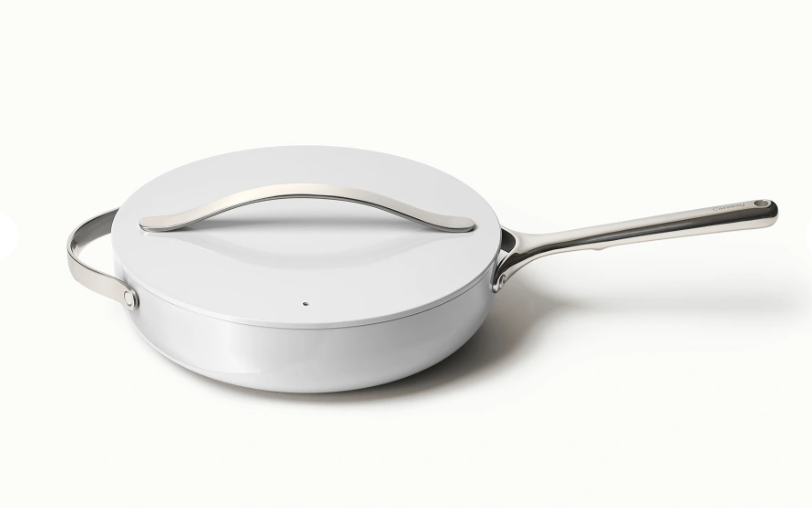 Caraway Home 4.5qt Saute Pan with Lid Grey