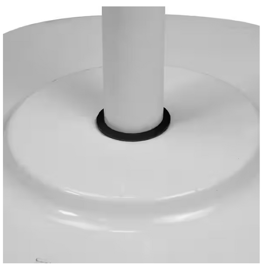 50 lb. Patio Umbrella Base in White