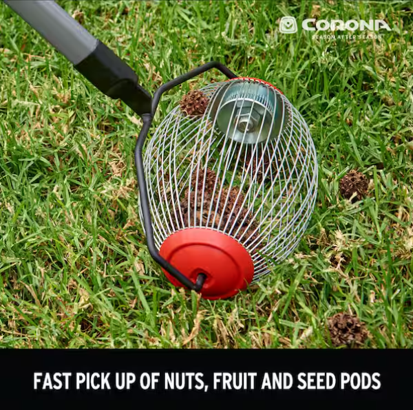 MAX 48 in. QuickCOLLECTOR Nut Gatherer with Carbon Steel Handle