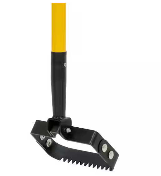 55 in. Fiberglass Handle Action Hoe