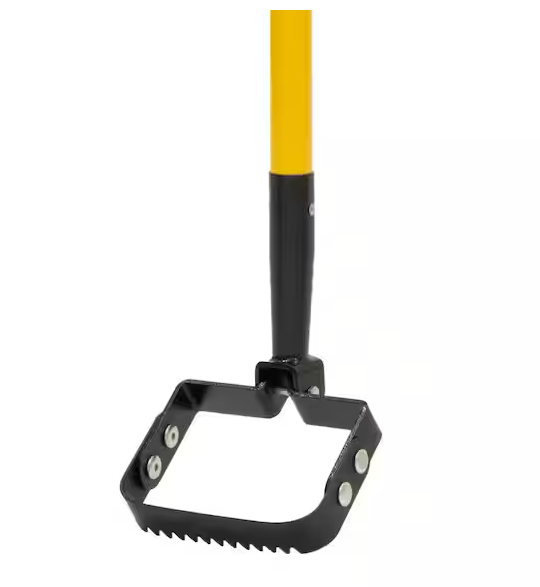 55 in. Fiberglass Handle Action Hoe