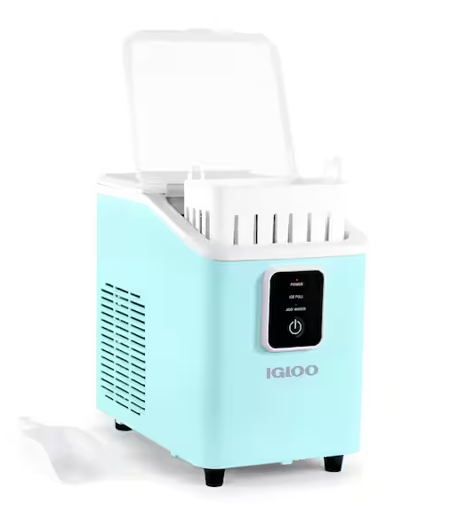 Igloo 26 lb. Ice Maker-Aqua