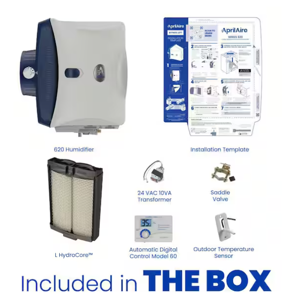 620A Humidifier-18 Gallons Per Day, Water Saving with Automatic Digital Control for up to 5,300 sq. ft.