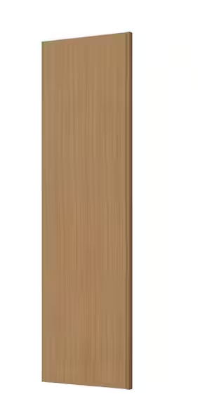 Hampton Bay Avondale/Leyton 24 in. W x 84 in. H Refrigerator End Panel in White Oak