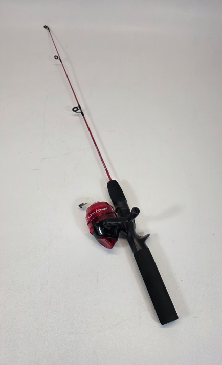 Zebco Dock Demon Spinning Reel or Spincast Reel and Fishing Rod Combo, 30-Inch Durable Fiberglass Rod, QuickSet Anti-Reverse Fishing Reel