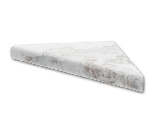 FlexStone 15 in. Corner Shelf Niche in Calypso (2 pieces)