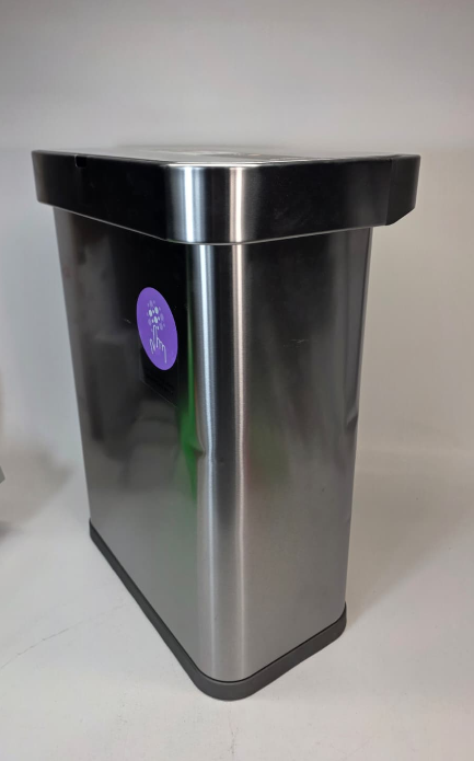simplehuman 58 Liter / 15.3 Gallon Voice Motion Sensor Auto Trash Can