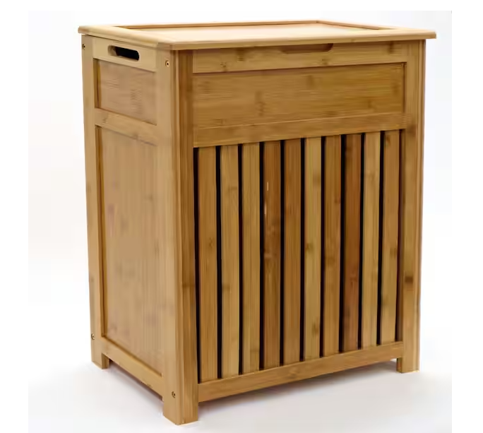 Redmon Bamboo Laundry Hamper