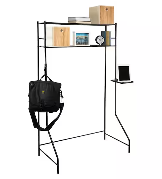 ORGANIZE IT ALL Multi-Use 68.75 in. Space Saver Rack in Black