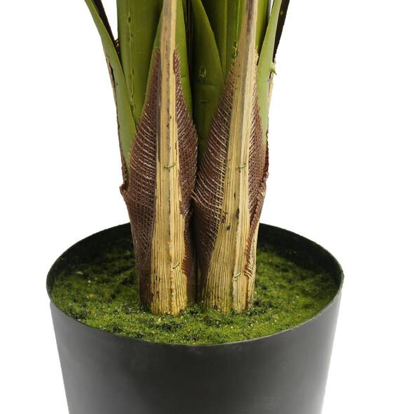 Noble House Gilliam 4 ft. Green Artificial Palm Tree