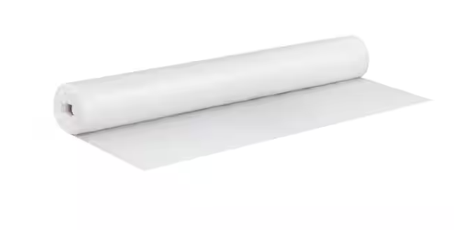 12 ft. x 400 ft. Clear 0.7 mil. Plastic Sheeting