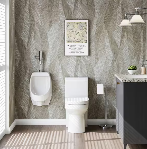 Hanikes 1.0 GPF Urinal with Siphon Jet Flush Action in. White