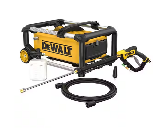 DEWALT 3000 PSI 1.1 GPM 15 Amp Cold Water Electric Pressure Washer with Internal Equipment Storage