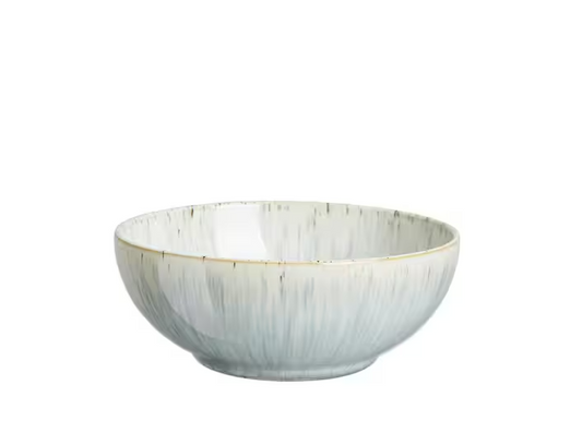 Halo Speckle 20 oz. Blue/Grey Cereal Bowl 4 Pack