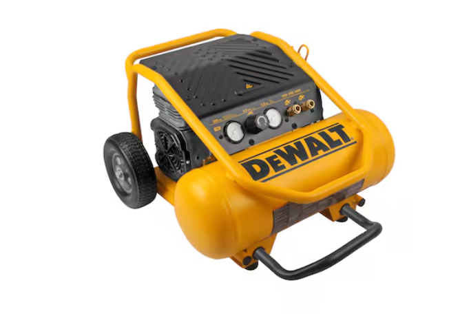 DEWALT 4.5-Gallon Portable Electric 225 PSI Horizontal Air Compressor
