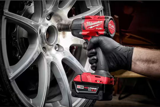 Milwaukee M18 FUEL Gen-2 18V Lithium-Ion Brushless Cordless Mid Torque 1/2 in. Impact Wrench w/Friction Ring (Tool-Only)