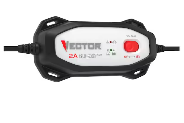 VECTOR 2 Amp Battery Charger/Maintainer
