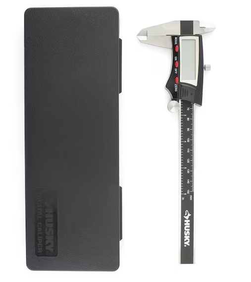 Husky 6 in. 3-Mode Digital Fractional Caliper