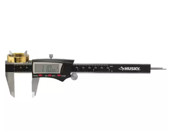 Husky 6 in. 3-Mode Digital Fractional Caliper