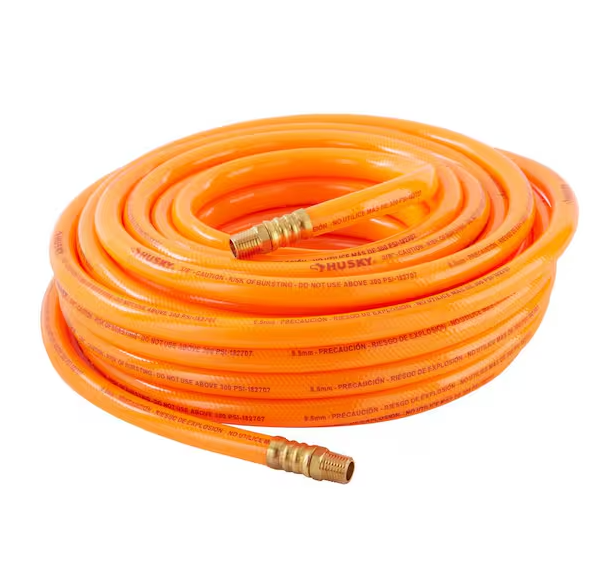 Husky 3/8 in. x 50 ft. PVC Air Hose