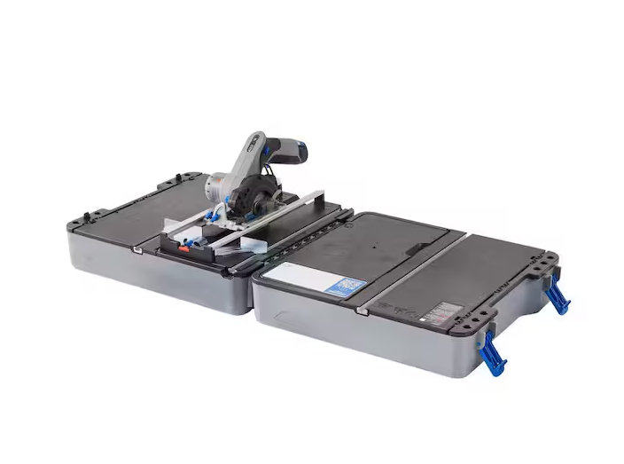 Dremel Blueprint Portable Saw Station with 12V Brushless Cordless Circular Saw and Multi-Purpose Cutting Case