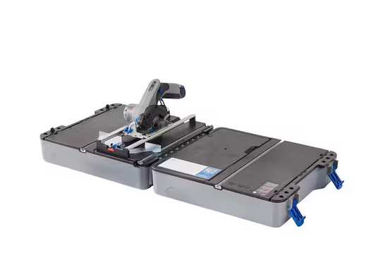 Dremel Blueprint Portable Saw Station with 12V Brushless Cordless Circular Saw and Multi-Purpose Cutting Case