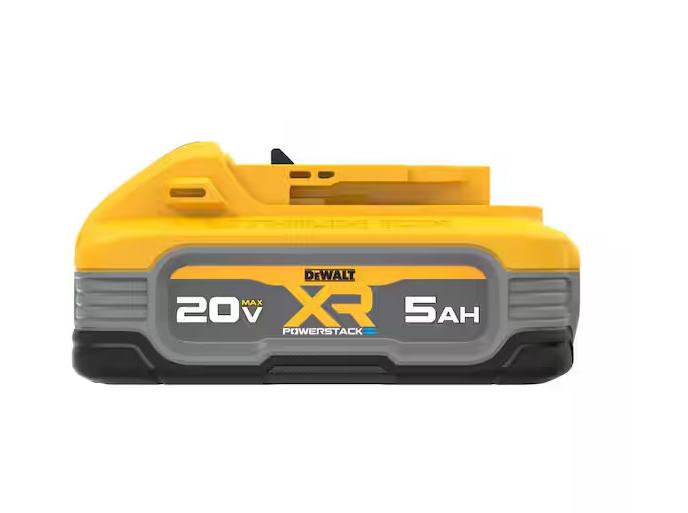 DEWALT 20V MAX XR POWERSTACK Lithium-Ion 5.0Ah Battery
