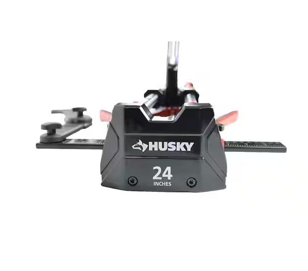 Husky 24 in. Tile Cutter with Tungsten Carbide Blade and Adjustable Gauge