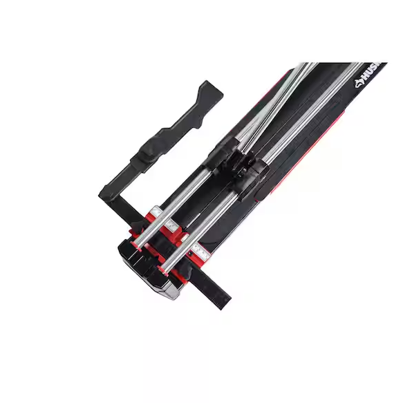 Husky 24 in. Tile Cutter with Tungsten Carbide Blade and Adjustable Gauge