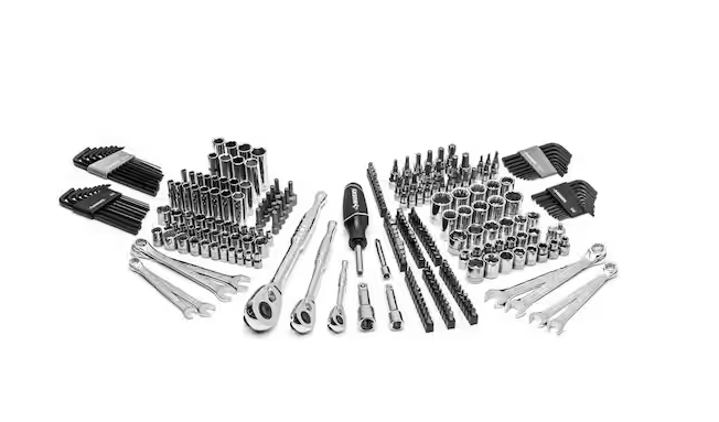 Husky 280-Piece SAE/Metric Mechanics Tool Set with Tool Box