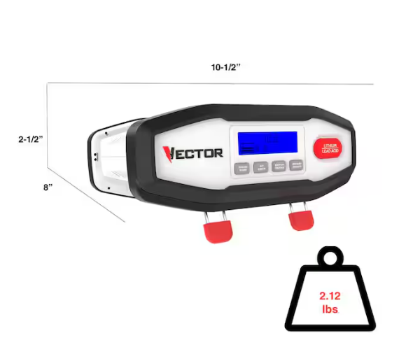 VECTOR 50-Amp Car Battery Charger/ Car Battery Maintainer