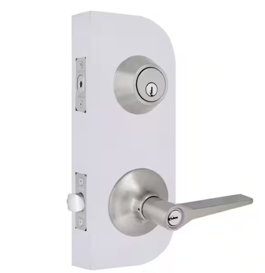 Defiant Freedom Satin Nickel Single Cylinder Combo Pack