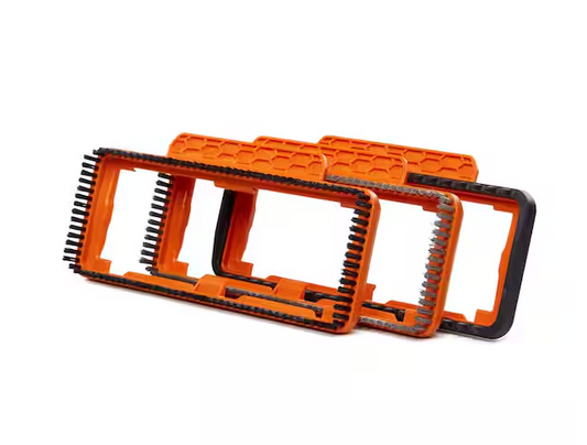 RIDGID NXT Utility Nozzle Shoe Kit with Hard, Soft, Rubber Bristle Attachments for RIDGID NXT Utility Nozzle DA1709 and MAX2509