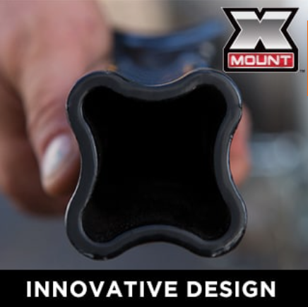 Class 3 5000 lb. "X" Mount Security Kit with 2 in. Ball, 3-1/4 in. Drop x 2 in. Rise Ball Mount