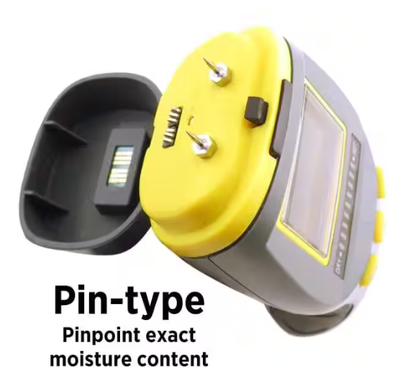 General Tools Combo Pin and Pinless Moisture Meter for Water Damage and Mold Prevention