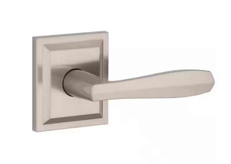 Baldwin Torrey Satin Nickel Low Profile Rose Hall/Closet Passage Door Handle