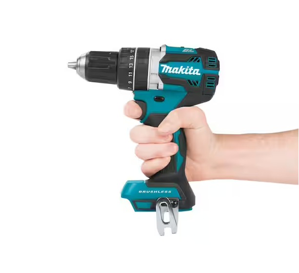 Makita 18V LXT Lithium-Ion 1/2 in. Brushless Cordless Hammer Driver-Drill (Tool Only)