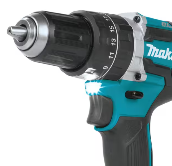 Makita 18V LXT Lithium-Ion 1/2 in. Brushless Cordless Hammer Driver-Drill (Tool Only)