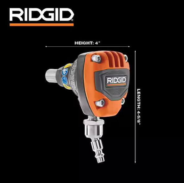 RIDGID Pneumatic 3-1/2 in. Mini Palm Nailer