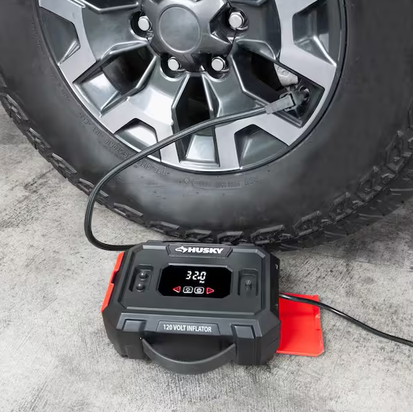 Husky 120-Volt Inflator