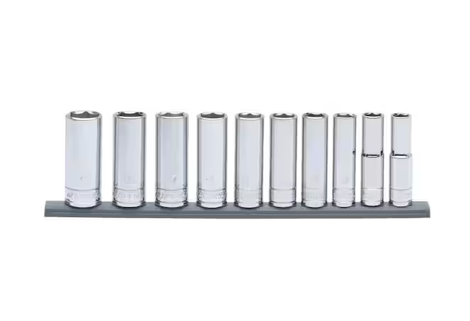 Husky 3/8 in. Drive Deep Metric Socket Set (10-Piece)