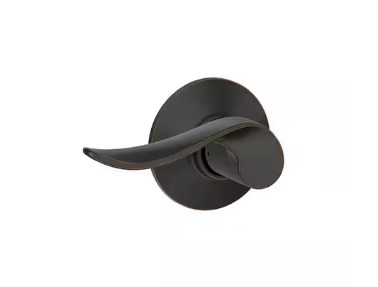 Schlage Sacramento Aged Bronze Passage Hall/Closet Door Lever Handle