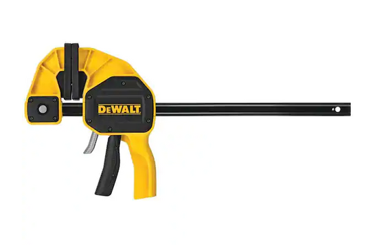 DEWALT 12 in. 600 lb. Trigger Clamp w/3.75 in. Throat Depth