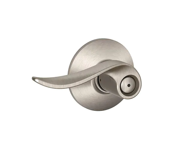 Schlage Sacramento Satin Nickel Privacy Bed/Bath Door Handle