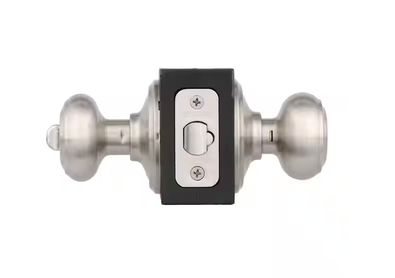 Schlage Georgian Satin Nickel Keyed Entry Door Knob
