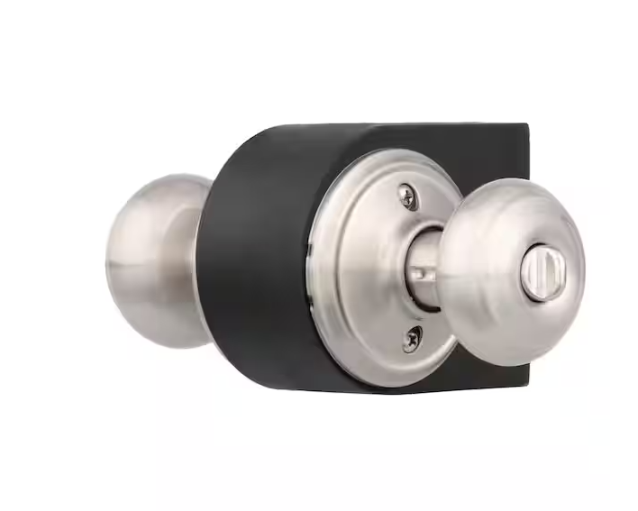 Schlage Georgian Satin Nickel Keyed Entry Door Knob