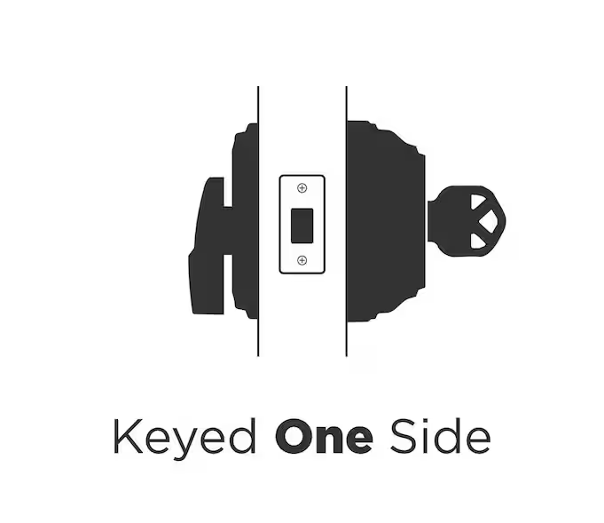 Kwikset Satin Nickel Single Cylinder Deadbolt featuring SmartKey Security with Microban Antimicrobial Technology
