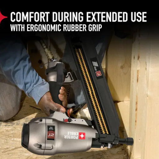 Porter-Cable 21-Degree 3-1/2 in. Full Round Framing Nailer