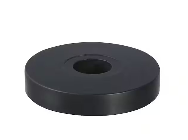 HDX 4 in. Industrial Casters with Bumper (4-Pack)