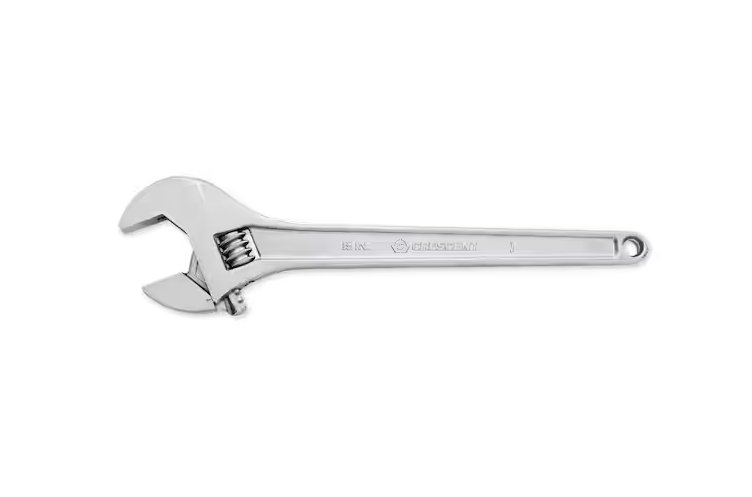 Crescent 15 in. Chrome Adjustable Wrench
